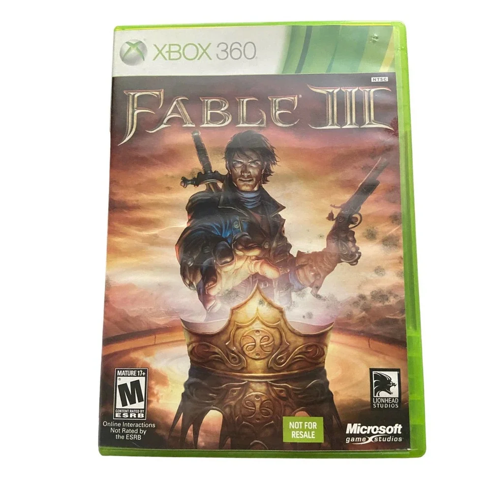 Fable 3 Microsoft Xbox 360 Game Complete